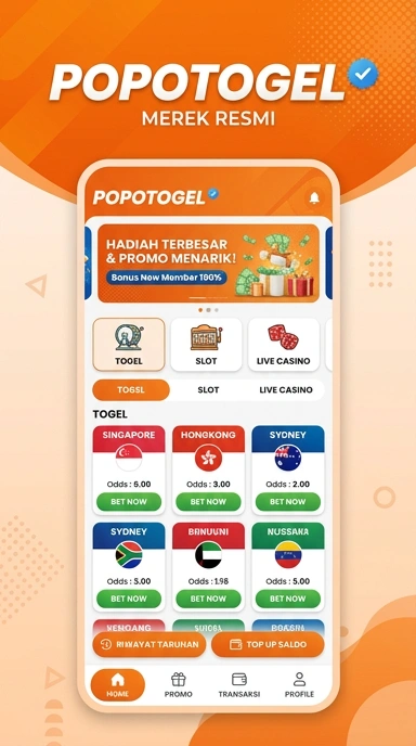 Kanal Resmi Popotogel untuk Pengguna Android